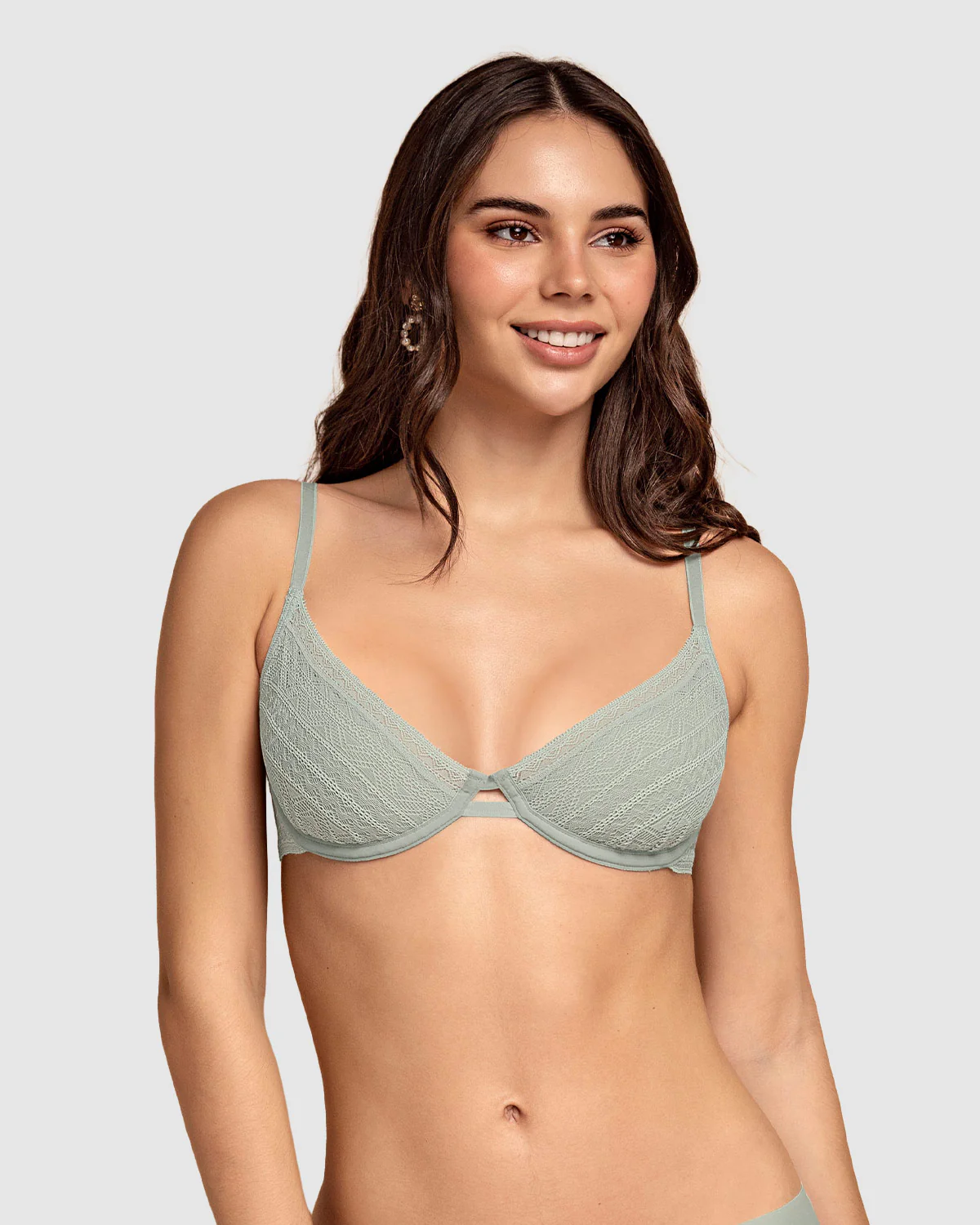 Bralette con arco en encaje liviano y suave - Image 14