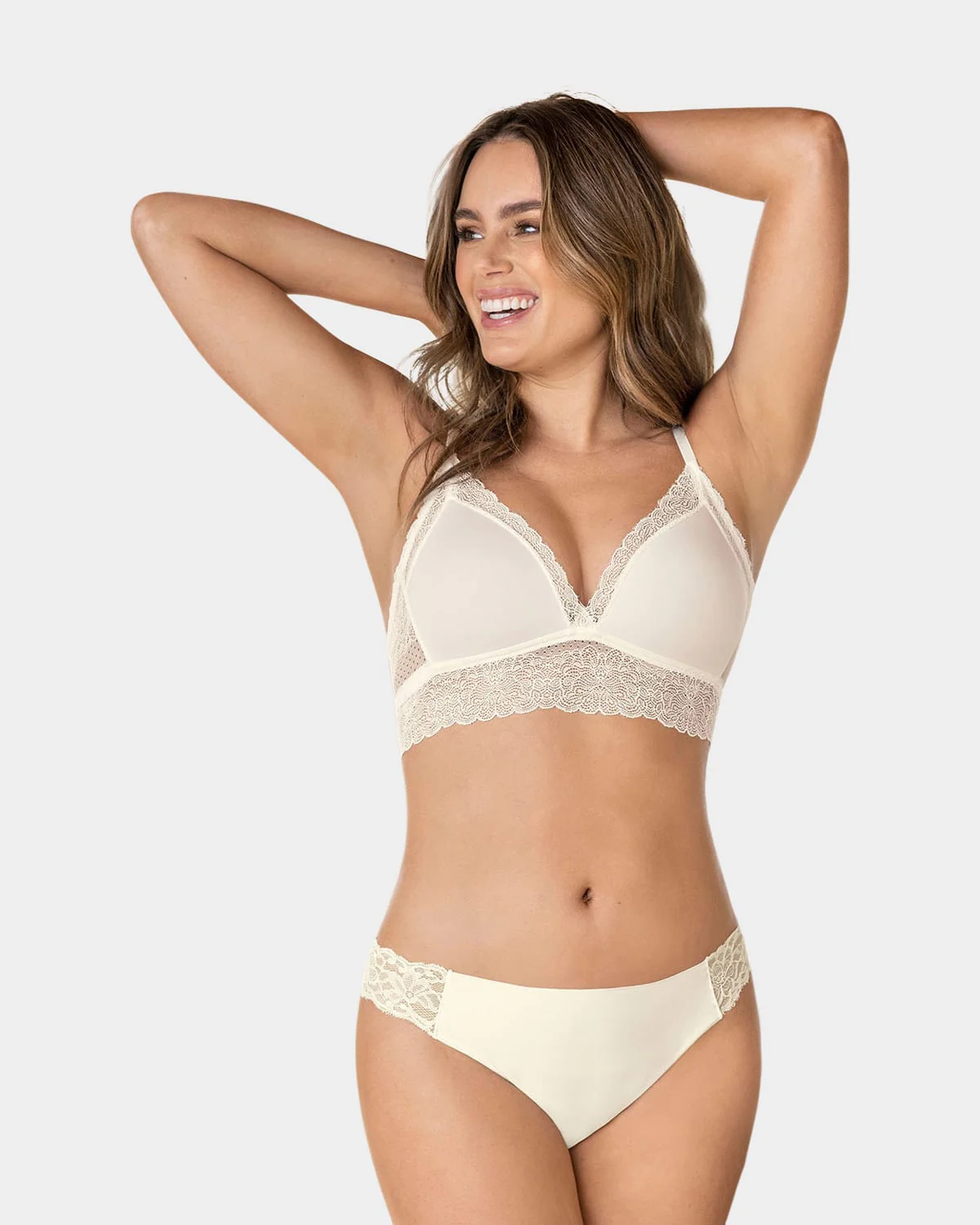 Bralette en encaje sexy y natural - Image 7