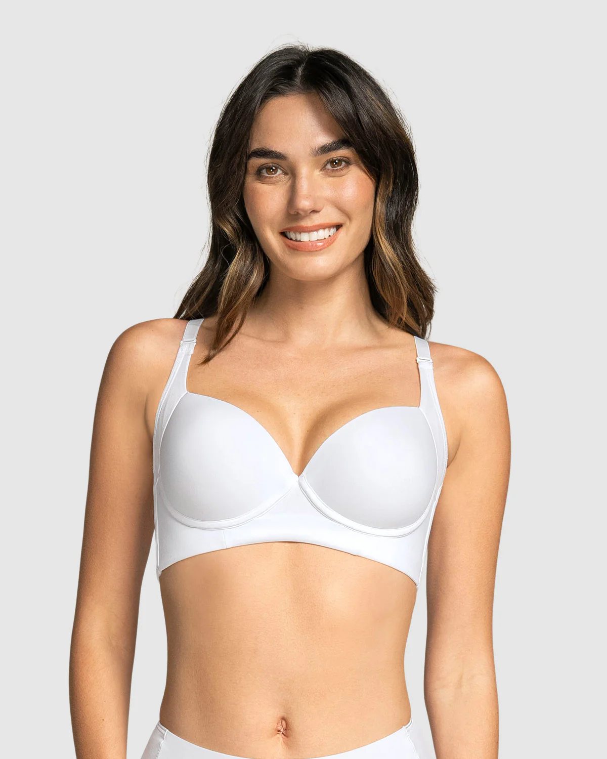 Brasier de cubrimiento alto en sisa y espalda Cover Bra - Image 13