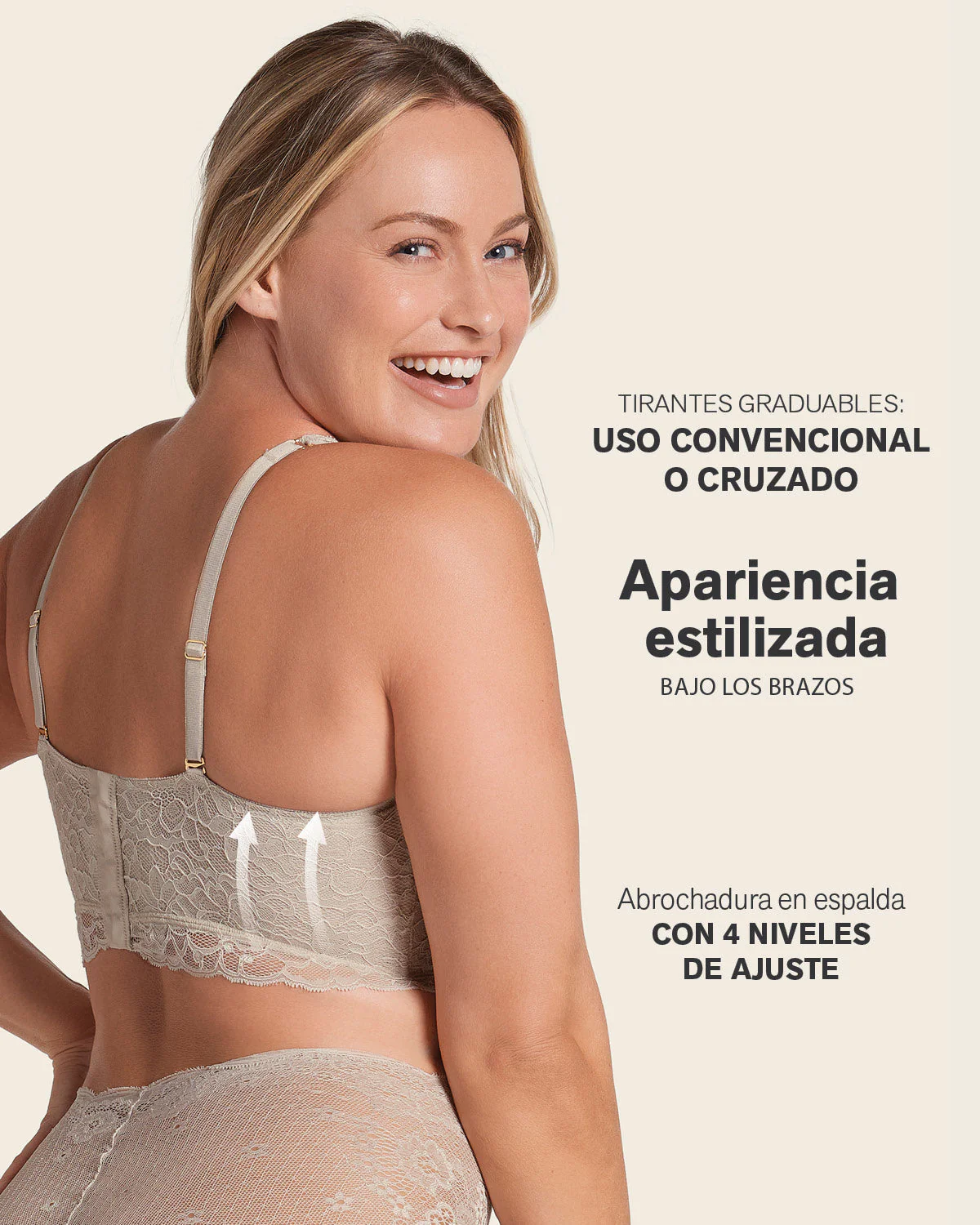 Brasier en encaje ideal para busto pesado Sexy Support - Image 11