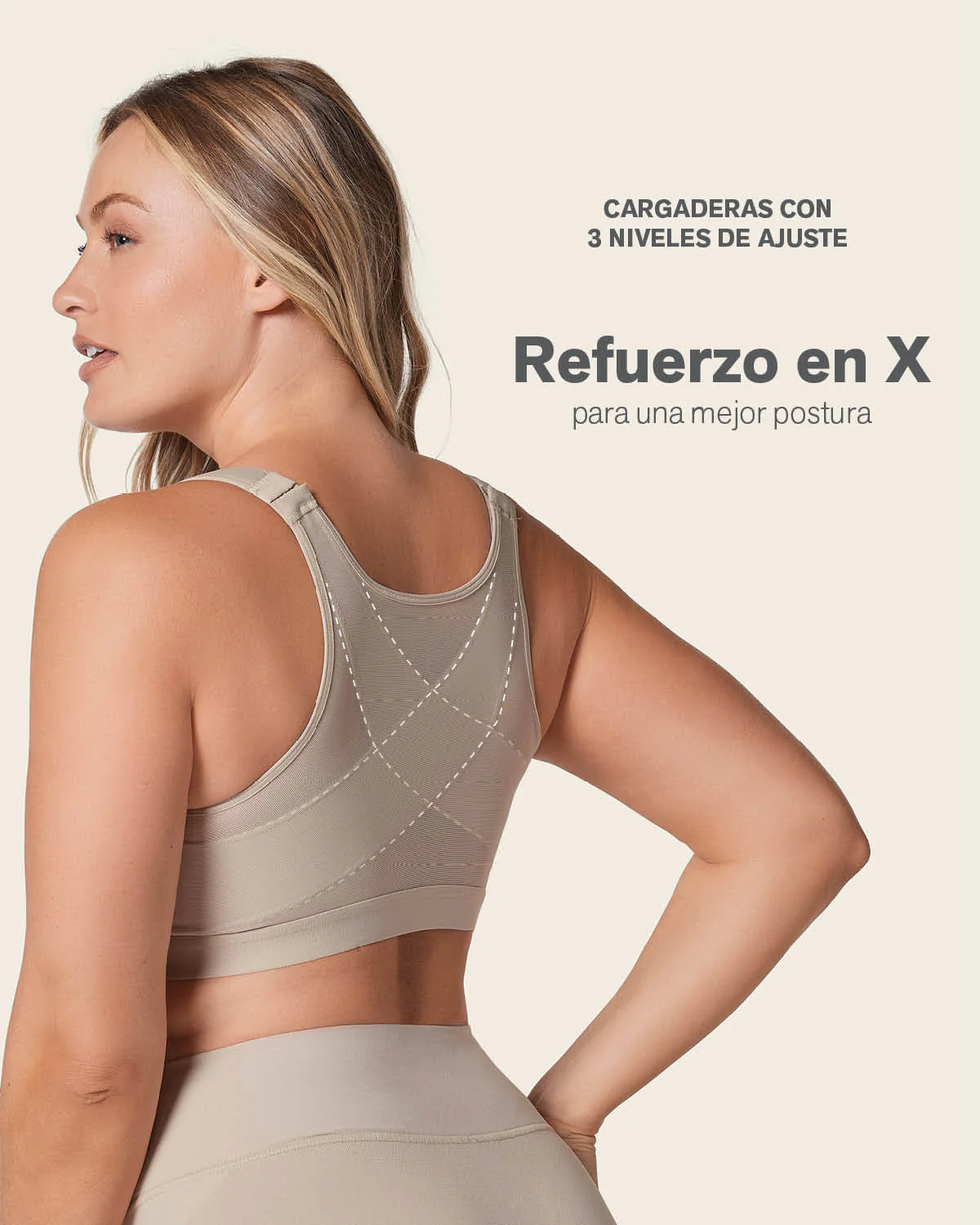 Brasier facilitador de postura con control de volumen del busto Multi/Functional - Image 29