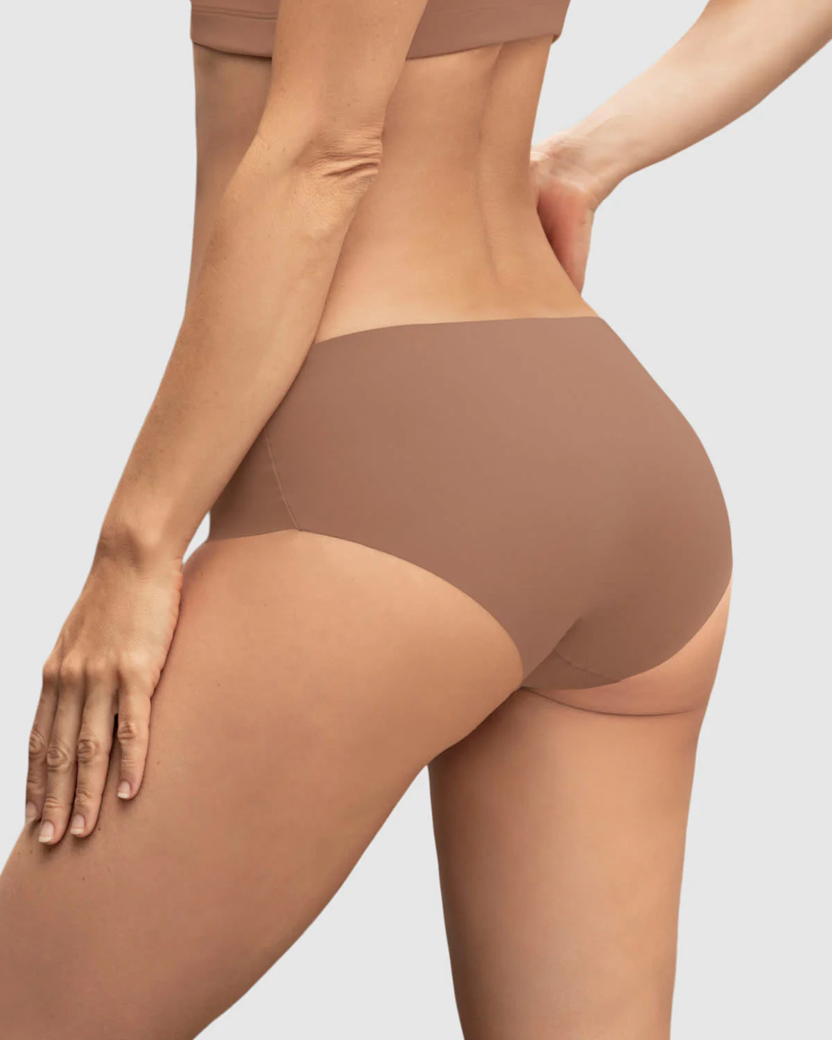 Panty hípster invisible ultraplano sin elásticos y de pocas costuras - Image 17