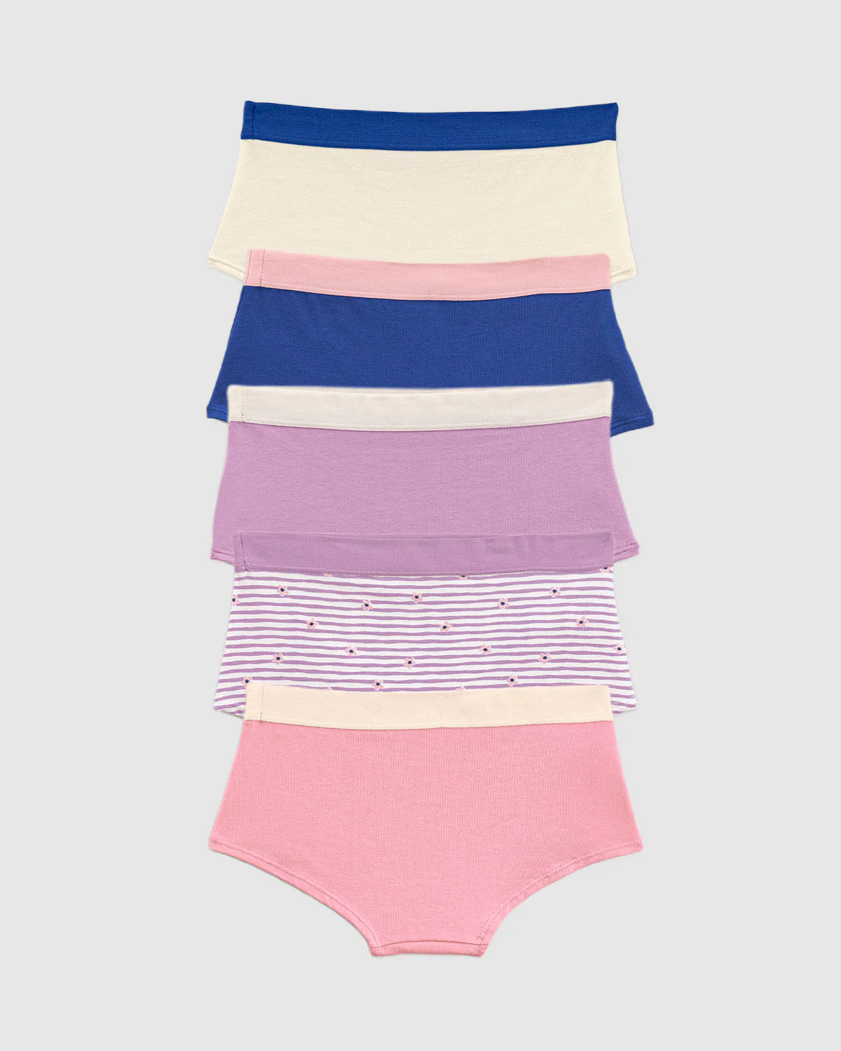 Paquete x 5 panties tipo hipster para niña - Image 6